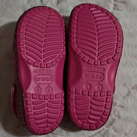 Crocs x Juicy Couture Limited Edition Classic Clogs, Women 8 / Men 6 - Picture 7 of 8